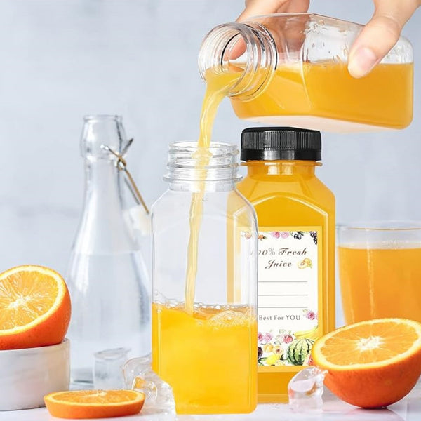 Leakproof Lid Food-Grade Recyclable Clear PET Bottle