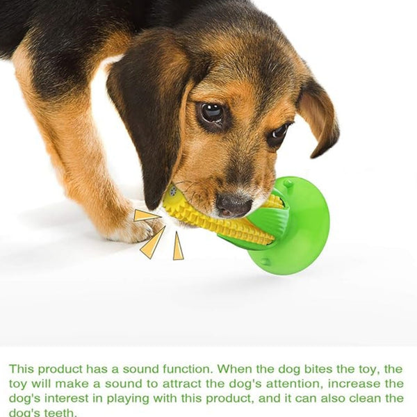Sound Suction Cup Corn Dog Toothbrush