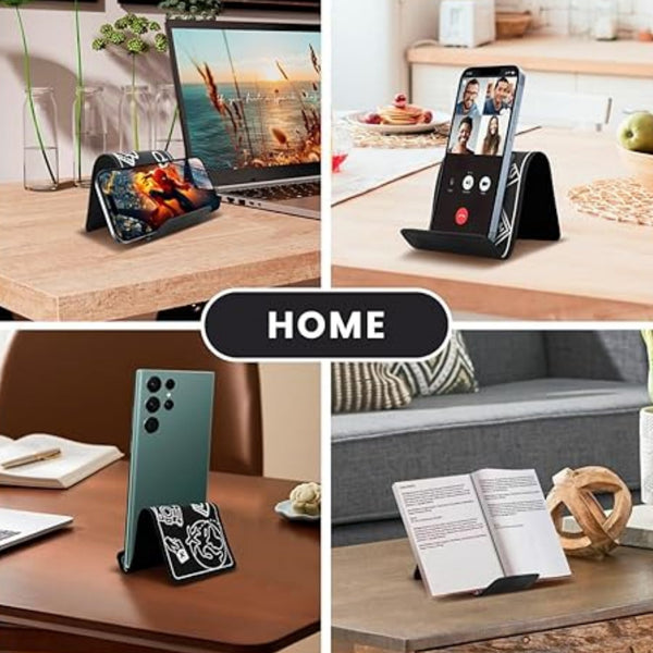 PU Leather Foldable Phone Holder