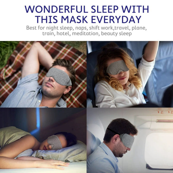 Collapsible Cotton Sleeping Mask