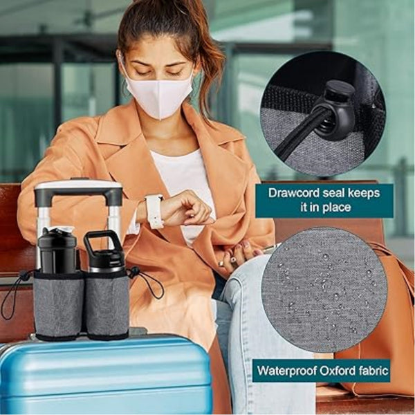 Luggage Travel Free Portable Drink Cup Holder