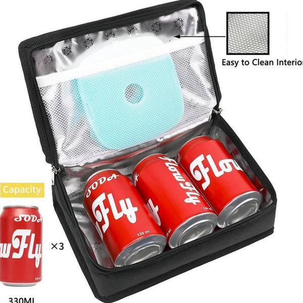 Large Insulated Portable Bento Bag