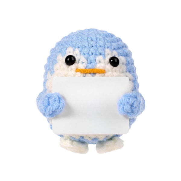 Curly Penguin Plush Toy