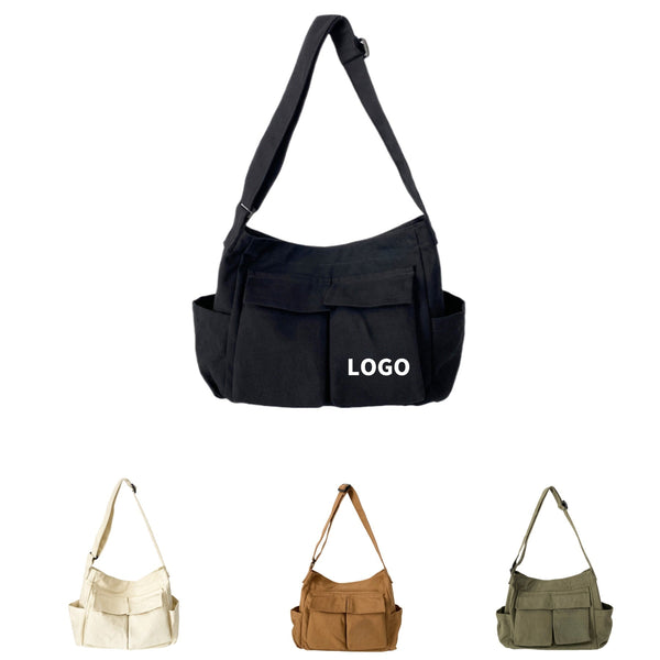 Large capacity casual shoulder bag