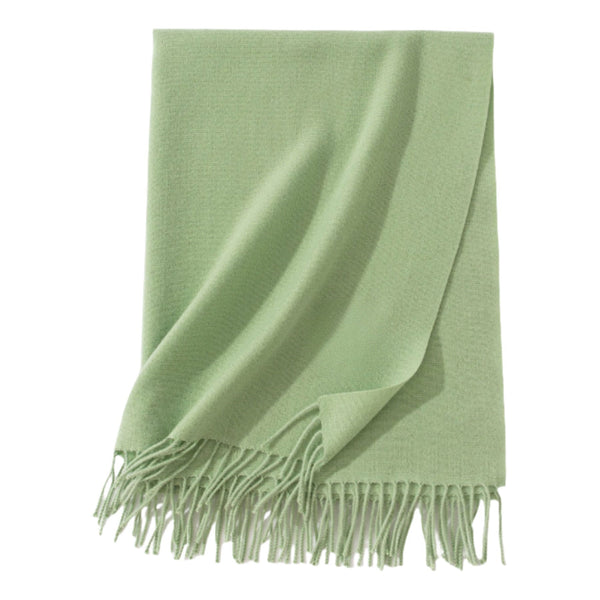 Solid Color Warm Scarf Shawl