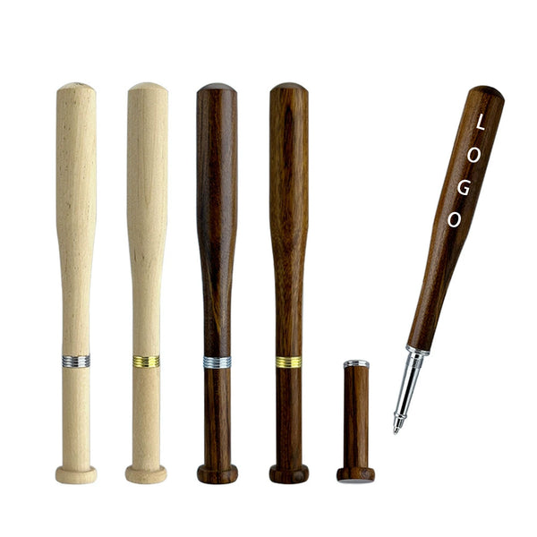 Wooden Baseball Bat Ballpoint Pen