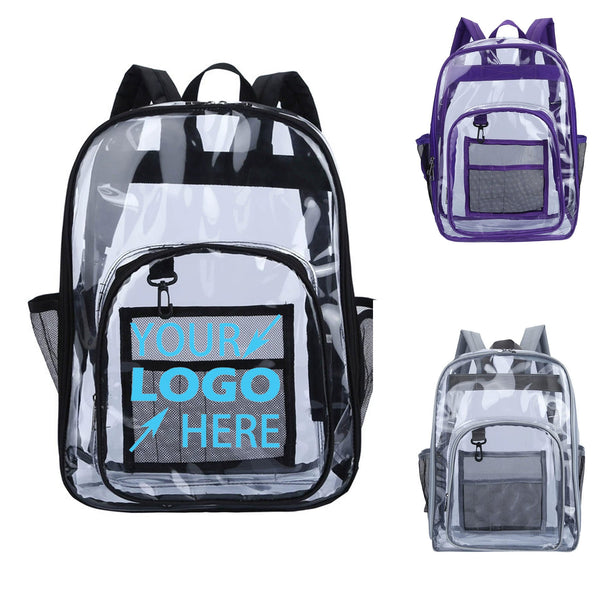 Pvc Large Transparent Backpack