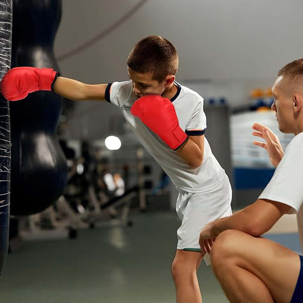 Pu Professional Shock-absorbing Boxing Gloves