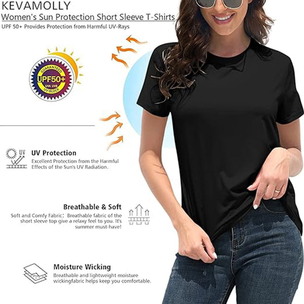 Cotton Women's Classic Breathable Short Sleeve