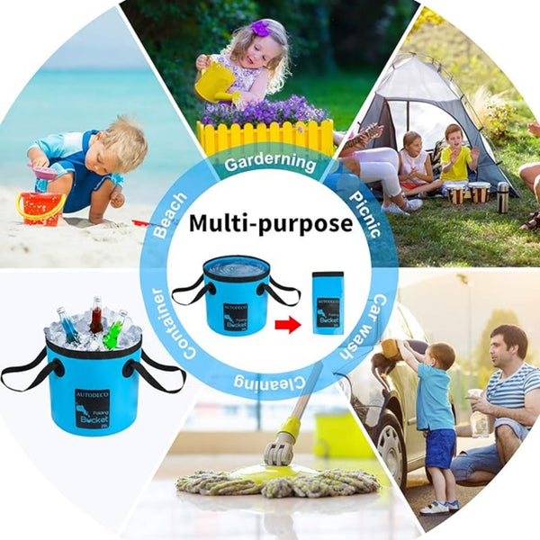 Multifunctional Folding Bucket