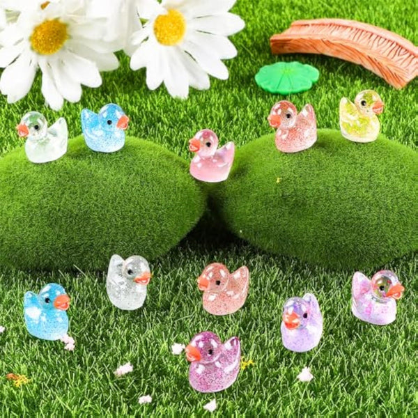 Mini Glow in the Dark Duck Toy Room Decoration