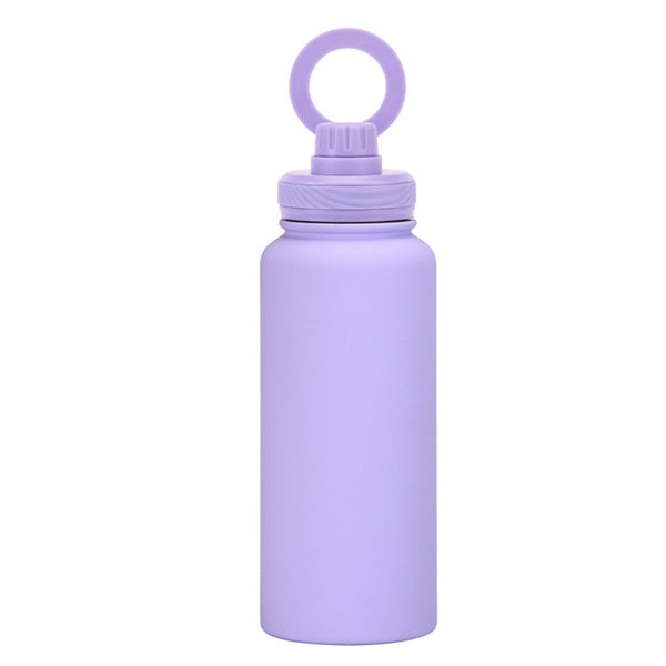33 OZ Insulated Water Bottle With Magnetic Phone Holder