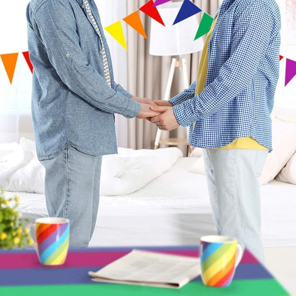 Disposable Plastic Tablecloth For Pride Festival