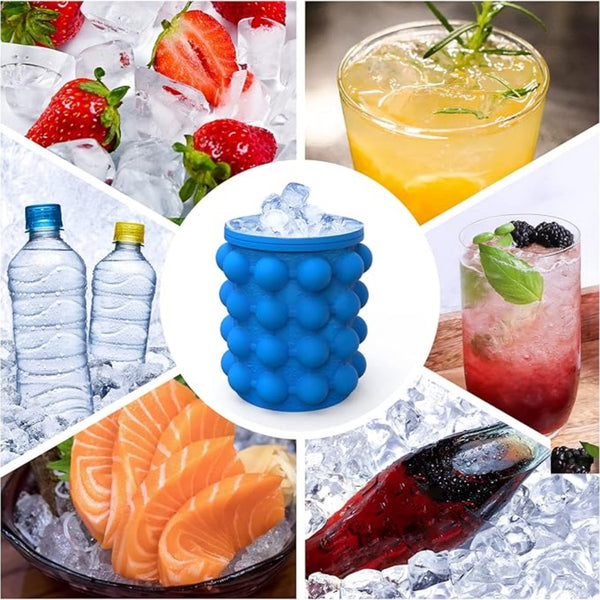 Silicone Ice Cube Mold/Bucket