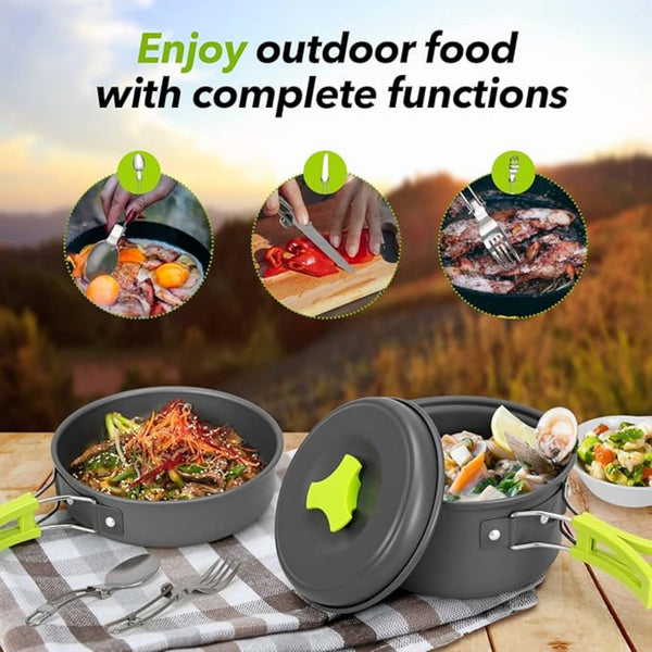 Portable Outdoor Camping Cookware Set