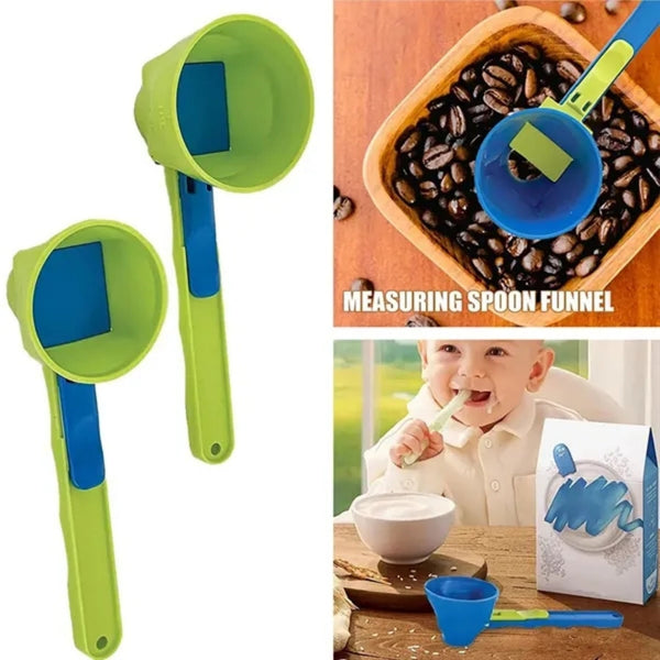 Protein Powder Sliding Spoon Coffee Leakproof Spoon