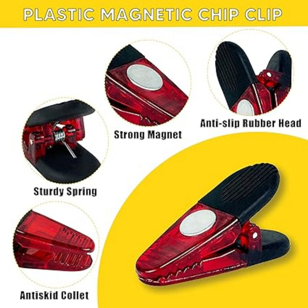 Portable Magnetic Clip And Note Holder