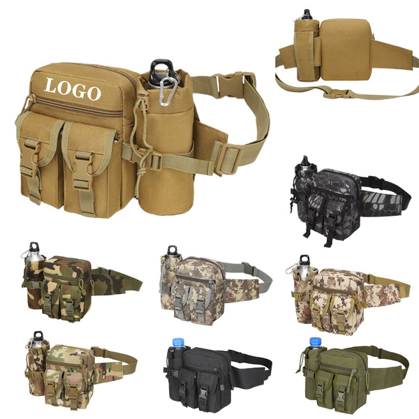 Outdoor Tactical Waist Bag And Water Bottle Bag