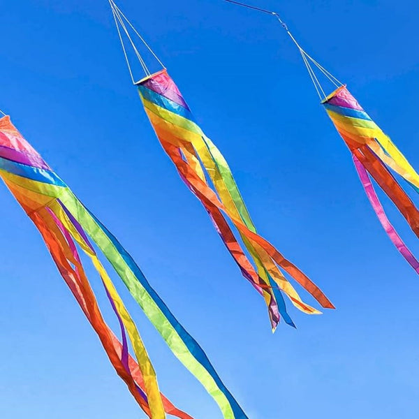 Rainbow Pride Weathervane Windpipe Flag