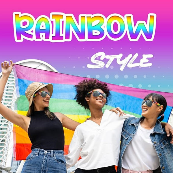 Pride Month Rainbow Sunglasses