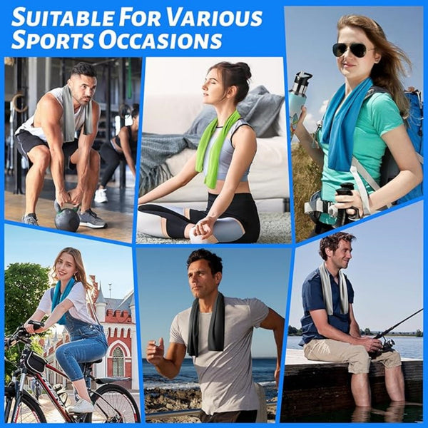Bottled Microfiber Cooling Towel