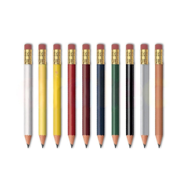 Wooden Golf Pencil With Eraser