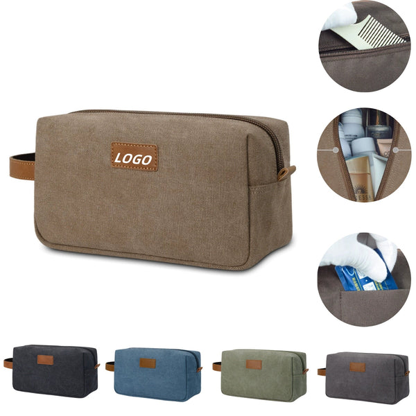 Vintage Canvas Toiletry Bag