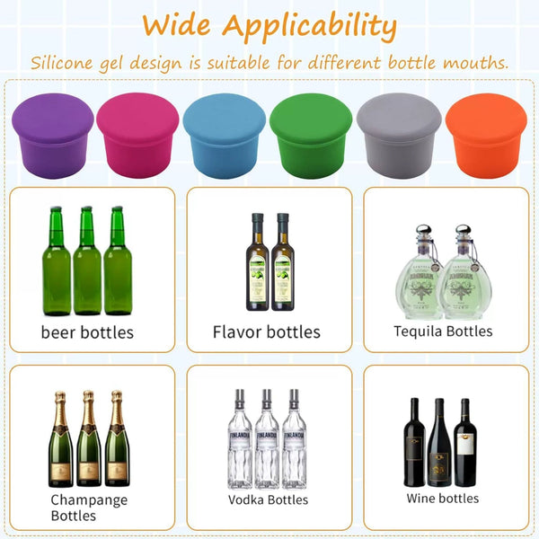 Reusable Wine And Beer Bottle Stoppers