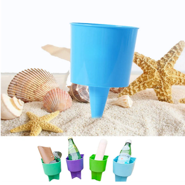Beach Multi-Purpose Cup Holder