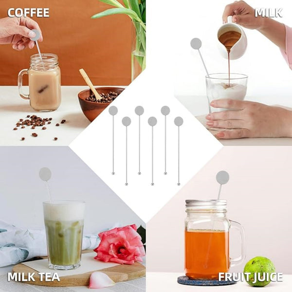 Stainless Steel Round  Stirring Spoon