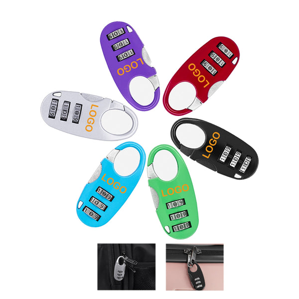 Luggage 3-digit combination lock