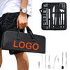 20 Piece Deluxe Grill Set