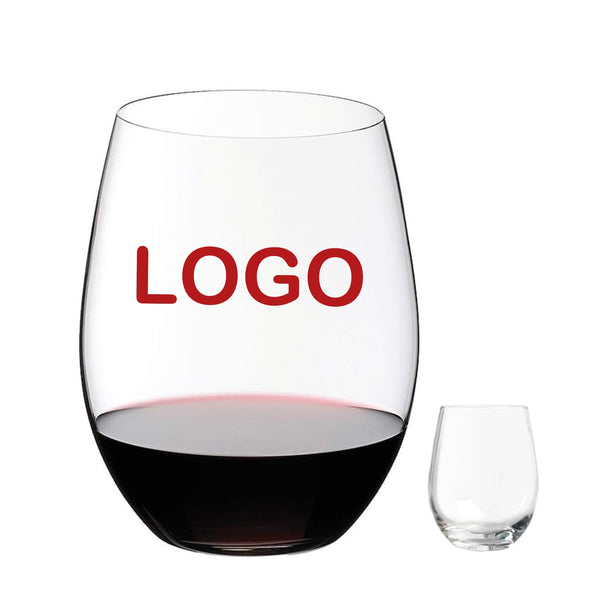 12 Oz Stemless White Wine Glass