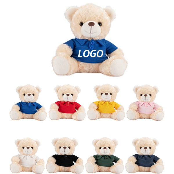 Customizable Rose Velvet Teddy Bear