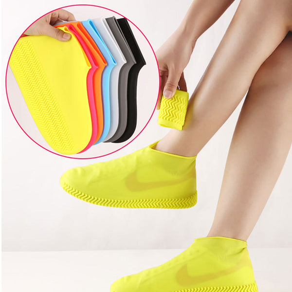 Reusable Silicone Waterproof And Non-slip Shoe Covers