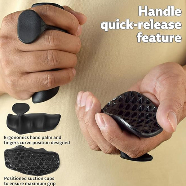 Customizable Rubber Non-slip Fitness Grip