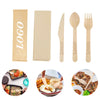 4-Piece Disposable Eco-Friendly Cutlery Set