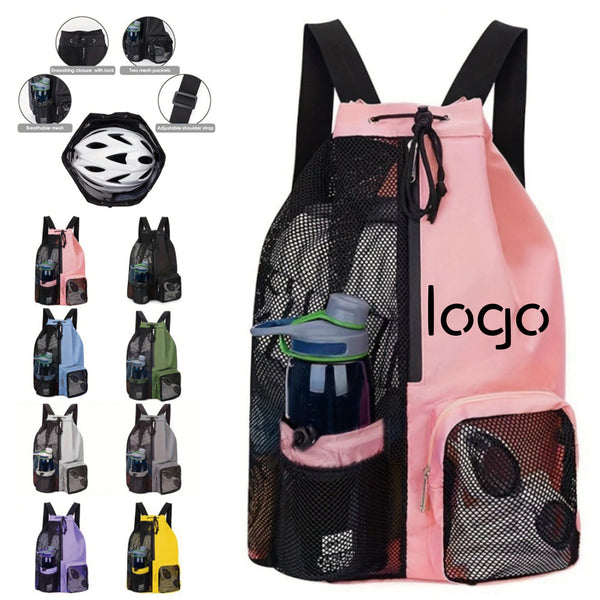Breathable Mesh Drawstring Backpack