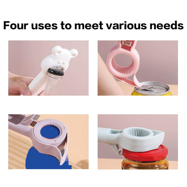 4 In 1 Bear Bottle Opener