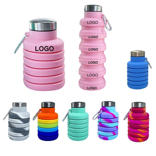 Silicone Collapsible Water Bottle