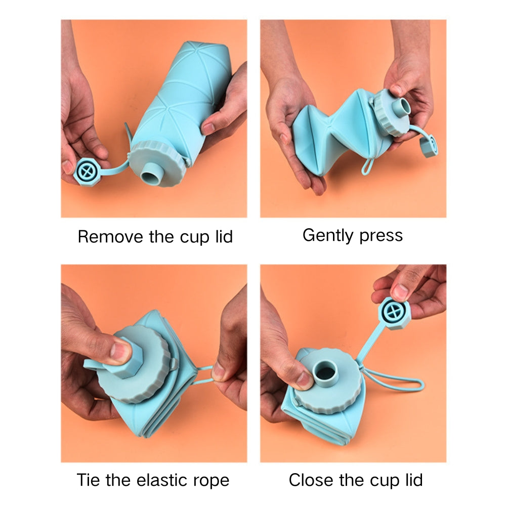 Silicone Collapsible Water Bottle