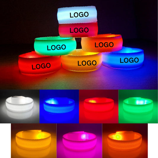 LED Light Up Wristbands Running Bracelets