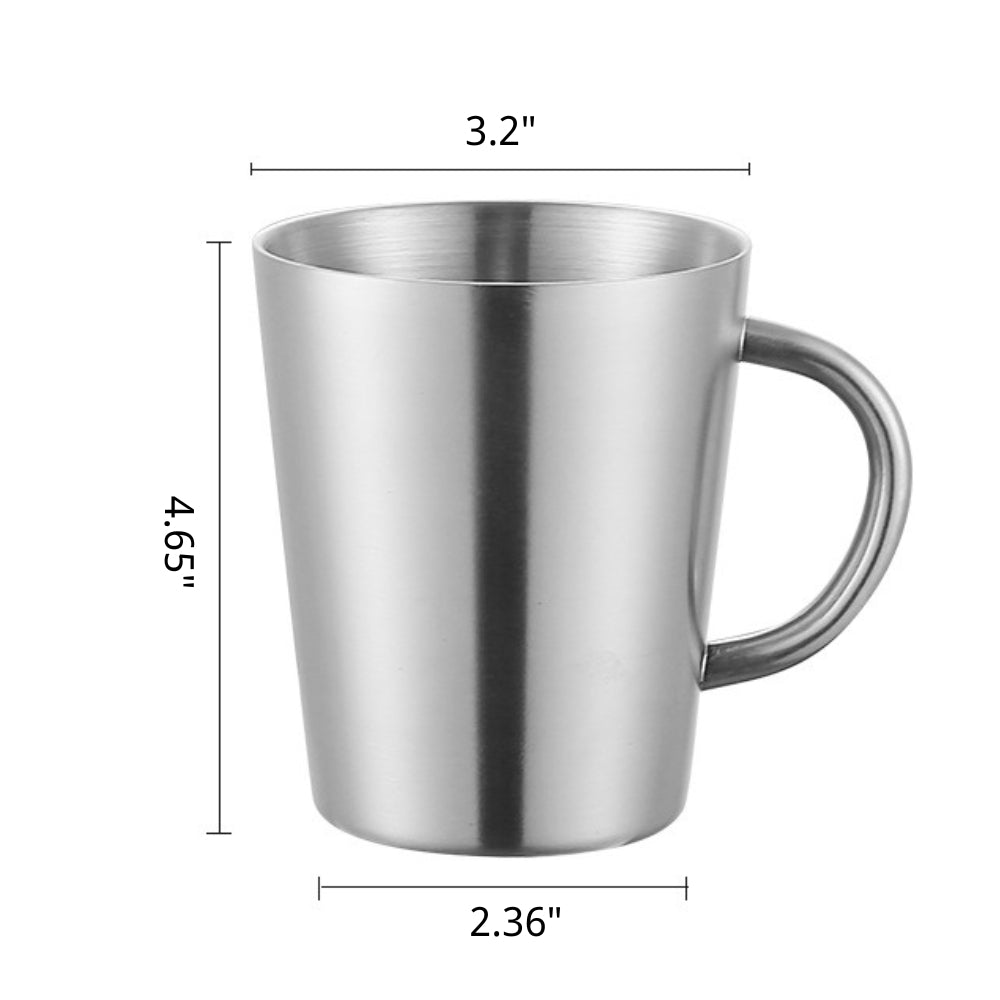 12oz Double Wall Stainless Steel Beer Mug