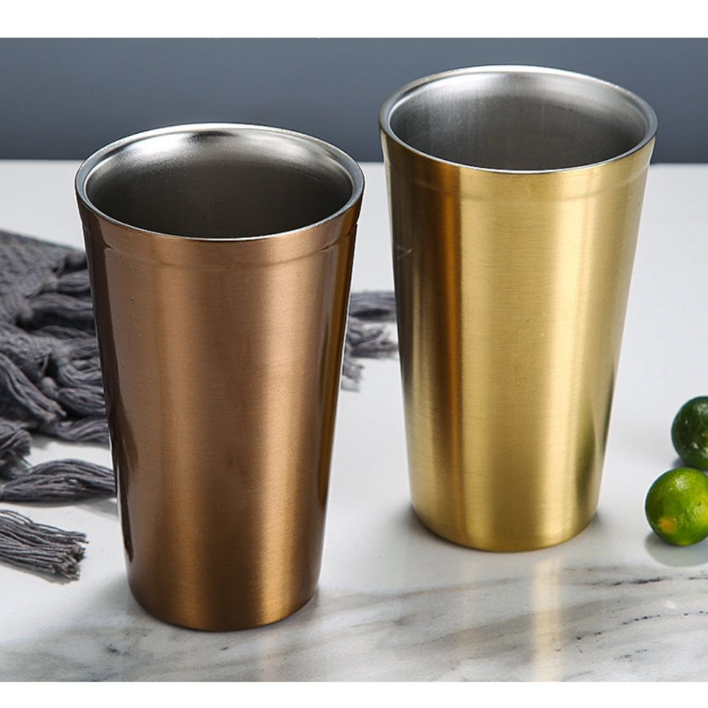 16oz Stainless Steel Cold Drink Cup