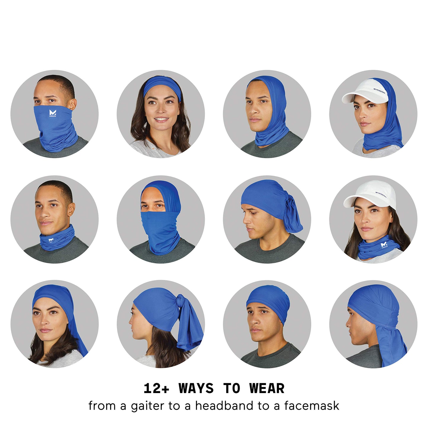 Cooling Neck Gaiter Bandana Face Mask